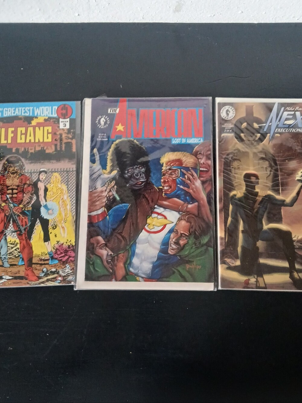 Dark Horse Comics Wolf Gang, American, and Nexus comics